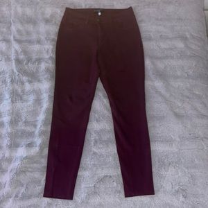 Plumb color jeggings